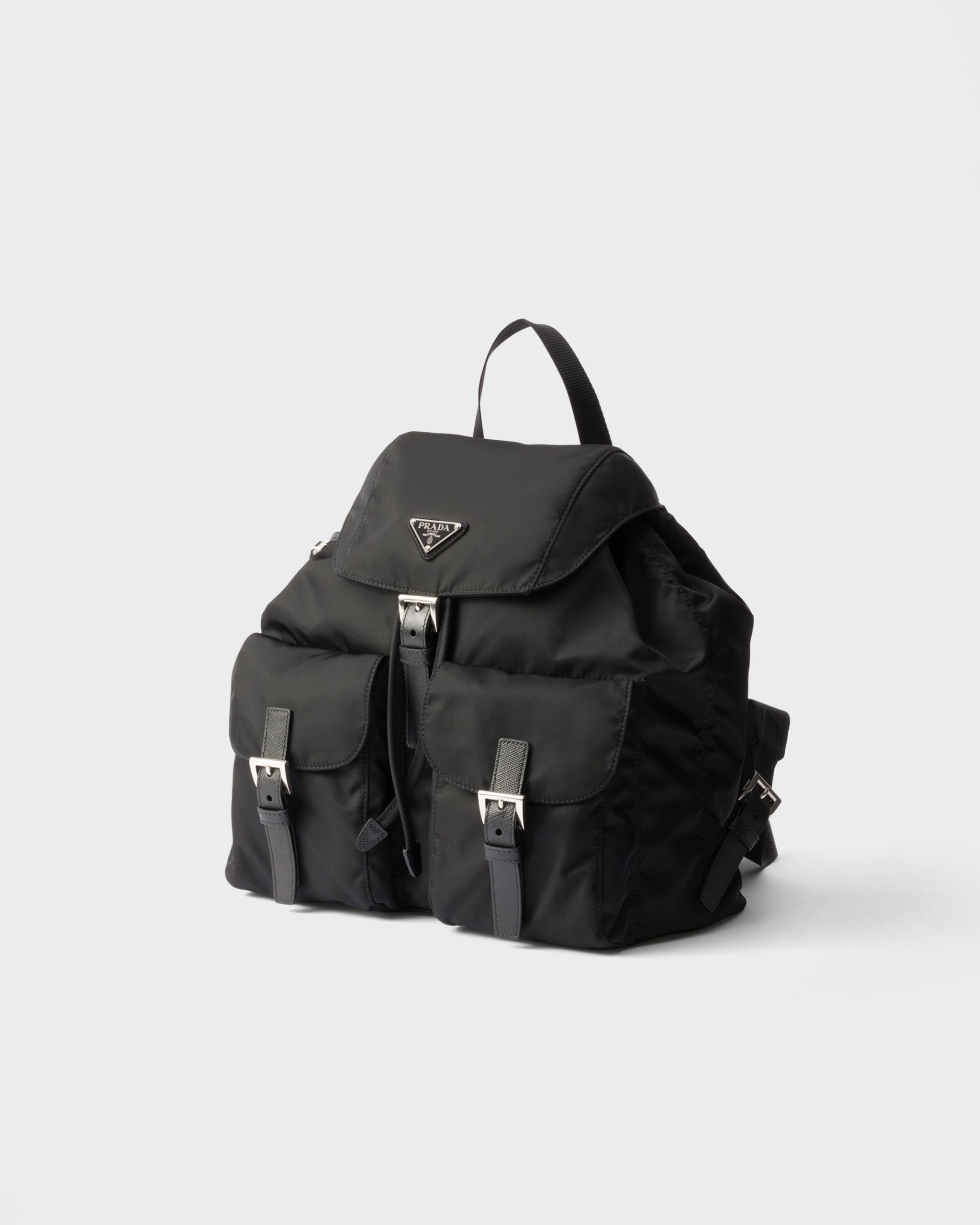 Prada Medium Re-Nylon backpack with pouch - Image 7